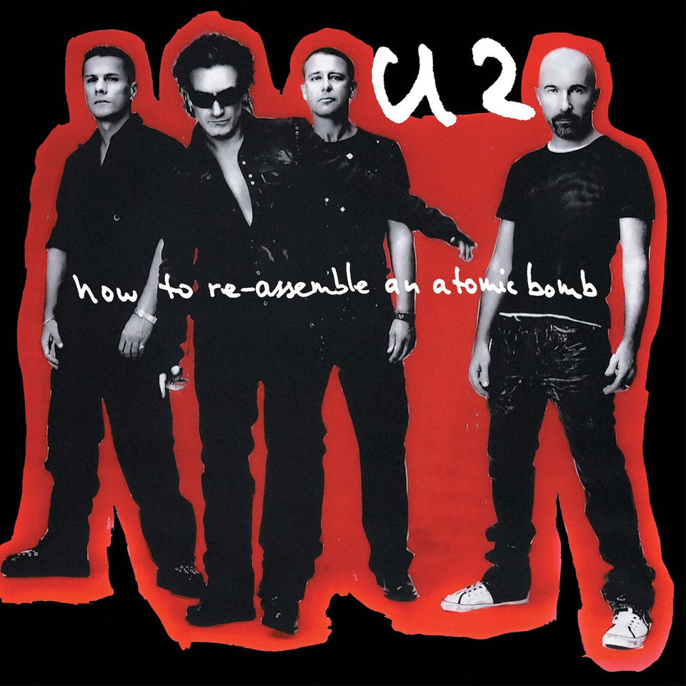 U2 - HOW TO RE-ASSEMBLE AN ATOMIC BOMB (RED/BLACK MARBLE VINYL, RSD 2024)