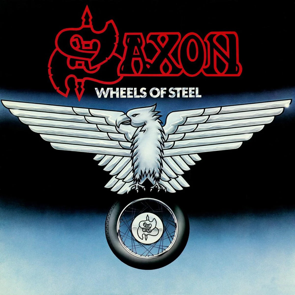 Saxon - Wheels Of Steel (2xLP, Red & Blue Vinyl, RSD 2025)