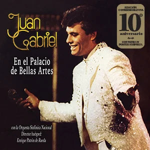 Juan Gabriel - En El Palacio de Bellas Artes (2xLP, 10 Aniversario, Vinilos de Color)