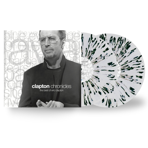 Eric Clapton - Clapton Chronicles (The Best Of Eric Clapton, 2xLP, Black White Splatter Vinyl))