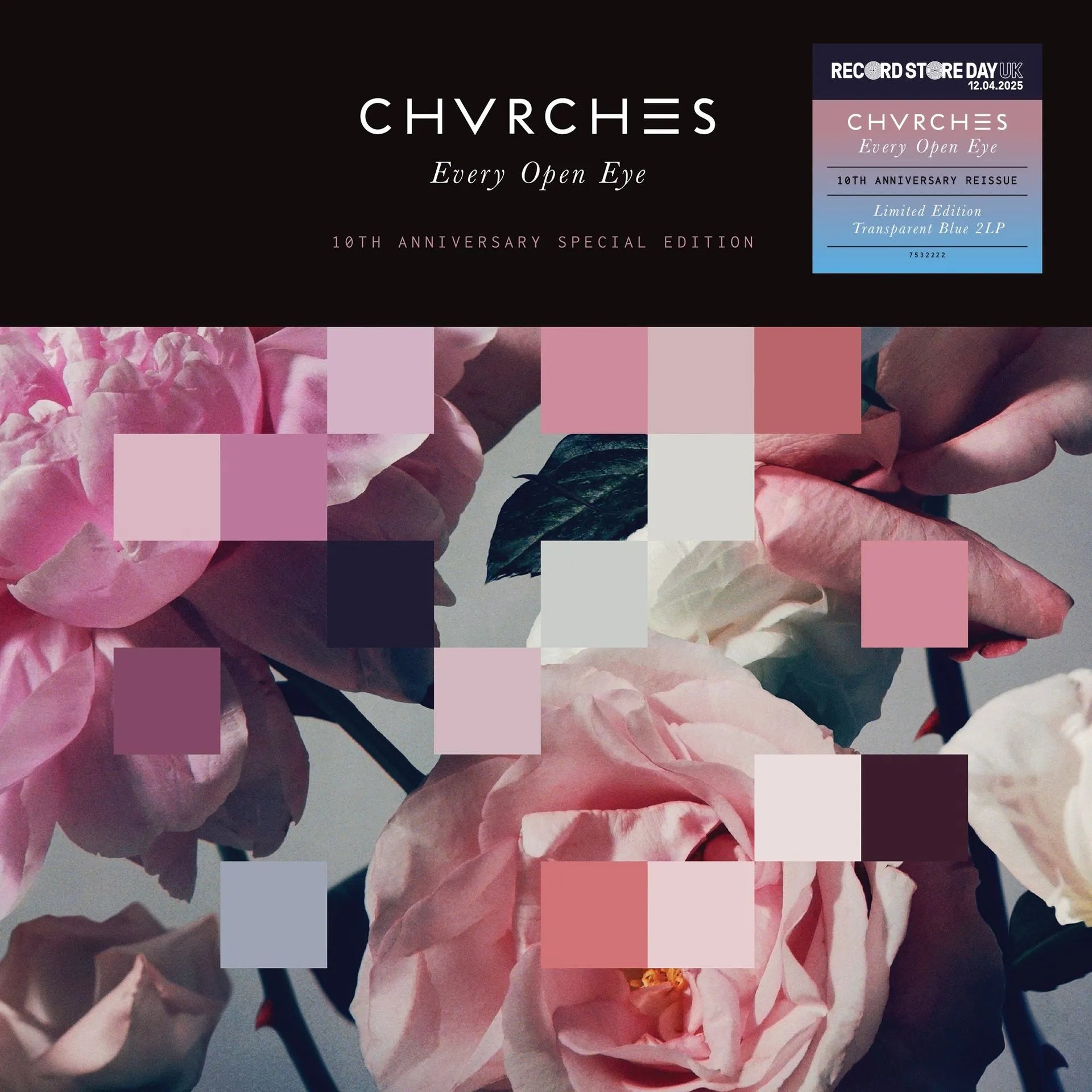 Chvrches Every - Open Eye, (Blue Transparent) Vinyl - RSD 2025 2xLP