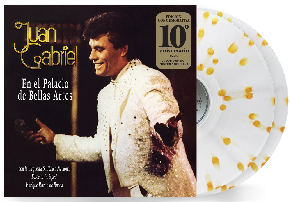 Juan Gabriel - En El Palacio de Bellas Artes (2xLP, 10 Aniversario, Vinilos de Color)