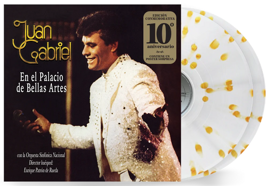 Juan Gabriel - En El Palacio de Bellas Artes (2xLP, 10 Aniversario, Vinilos de Color)