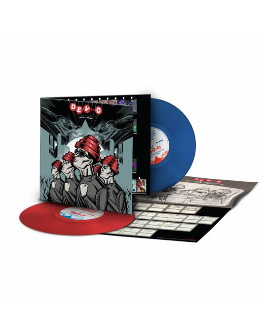 DEVO - 50 YEARS OF DE-EVOLUTION 1973-2023 (ROCKTOBER, red and blue vinyl)