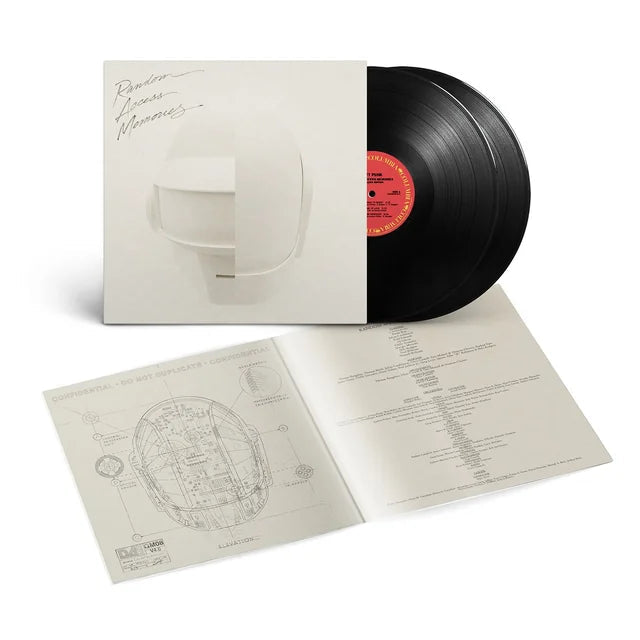 DAFT PUNK - RANDOM ACCESS MEMORIES (DRUMLESS EDITION, 2X180 GRAM VINYL)