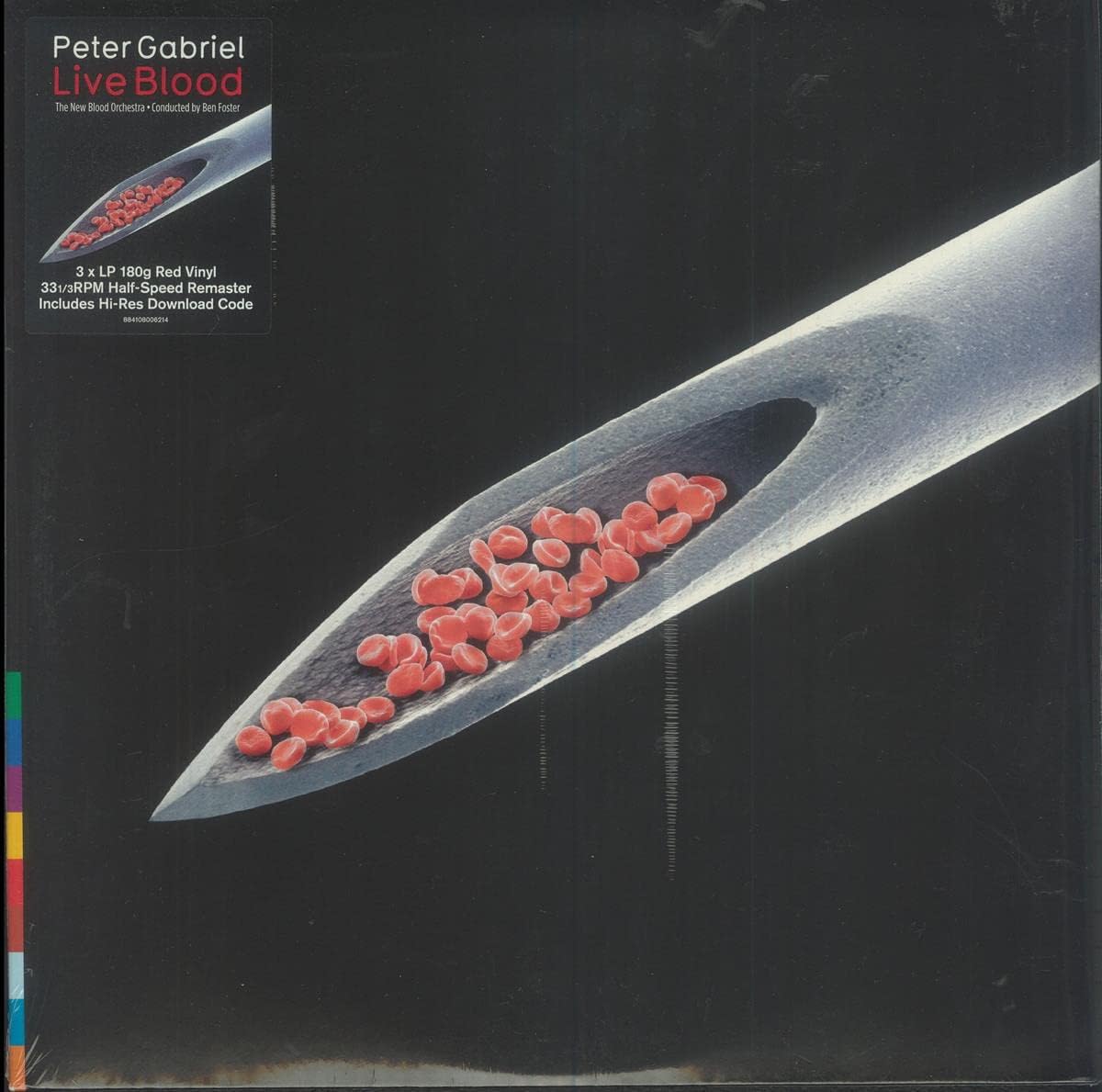 PETER GABRIEL - LIVE BLOOD (3XLP 180 RED VINYL)