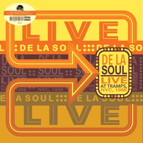 DE LA SOUL - LIVE AT TRAMPS, NYC, 1996 (TAN VINYL, RSD 24)