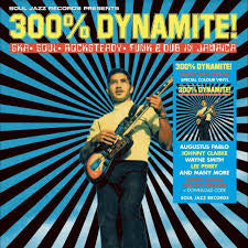 300% DYNAMITE! Ska, Soul, Rocksteady, Funk and Dub - Various (LTD. RSD 24, 2xLP, TRANSPARENT BLUE VINYL)