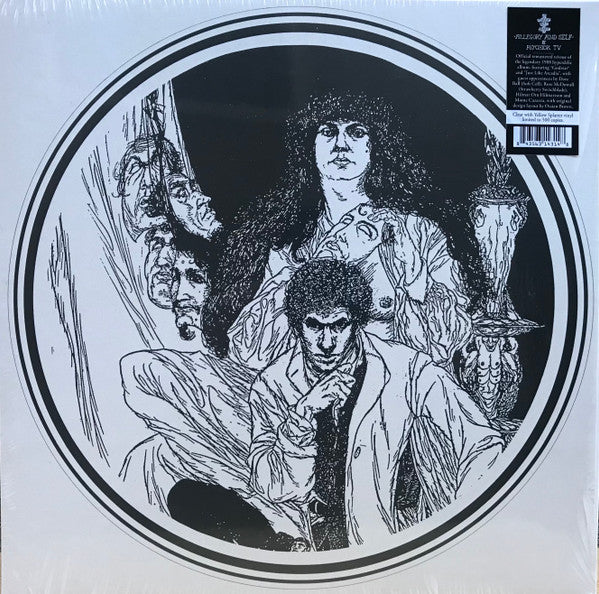 Psychick TV* - Allegory And Self (Clear With Yellow Splatter Vinyl Limited to 500 Copies)