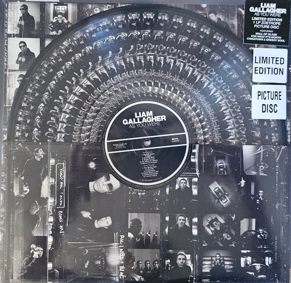 Liam Gallagher - As You Were (Zoetrope Picture Disc)
