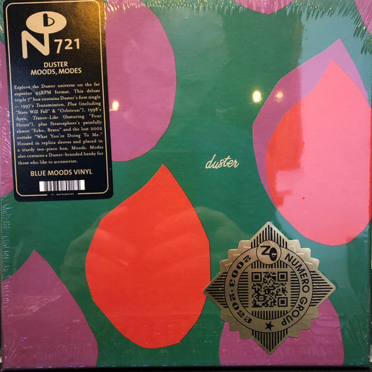 Duster - Moods, Modes (Blue Moods vinyl, 7” boxset)
