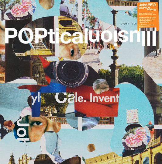 John Cale - Poptical Illusion (indie exclusive, 2xLP orange vinyl)