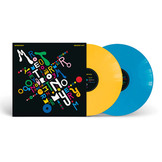 Metronomy - Greatest Hits (2xLP, Blue and Yellow Vinyl)