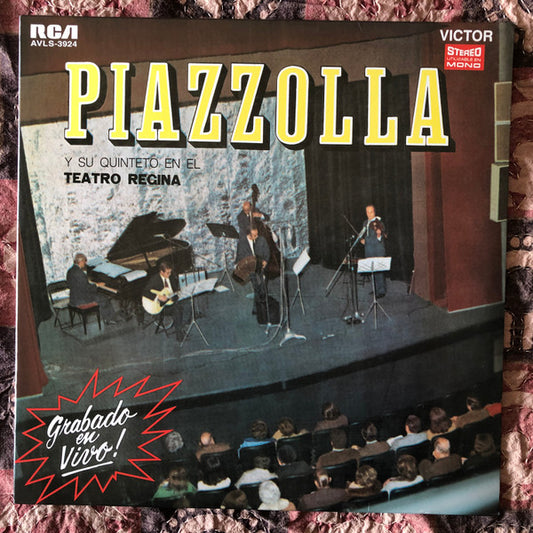 Astor Piazzolla Y Su Quinteto - En El Teatro Regina