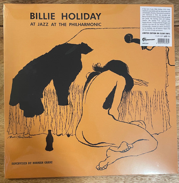 Billie Holiday - At Jazz At The Philharmonic (Limited hand numbered edition, Clear Vinyl)