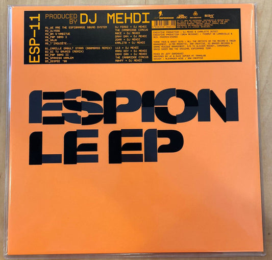 DJ Mehdi - Espion Le EP