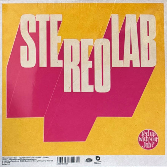 Stereolab - Fed Up With Your Job? / Constant And Uniform Movement Unknown 7"