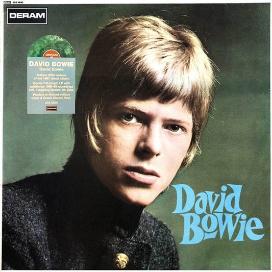 David Bowie - David Bowie (2xlp, limited edition, clear & green cloudy vinyl)