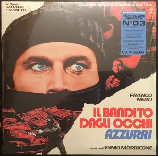 Ennio Morricone - (Colonna Sonora Originale Del Film) Il Bandito Dagli Occhi Azzurri (RSD LIMITED EDITION BLUE VINYL)