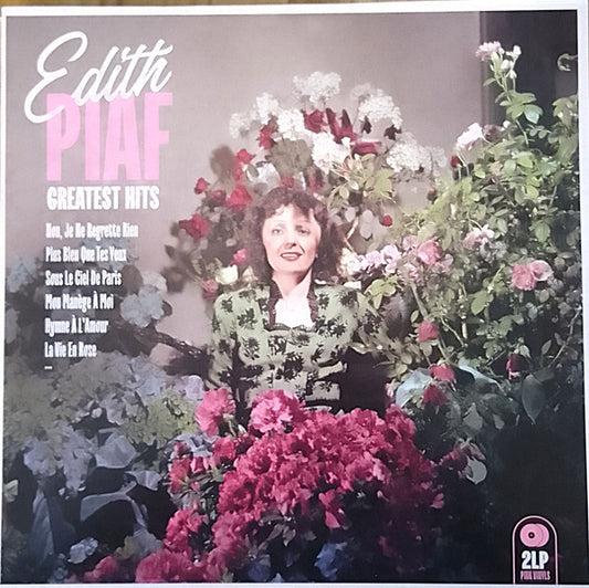 Edith Piaf - Greatest Hits (2xLP, Pink Vinyl)