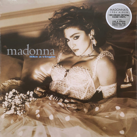 Madonna - Like A Virgin (crystal clear vinyl)