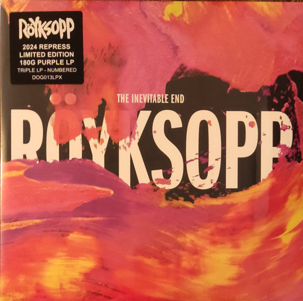 Röyksopp - The Inevitable End (limited edition, 3xLP purple vinyl, numbered)
