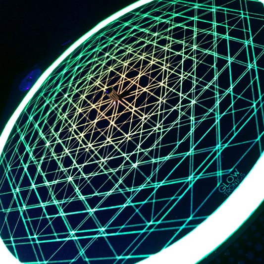 Slipmat - Sacred Depth UV/ Blacklight (par de tapetes)