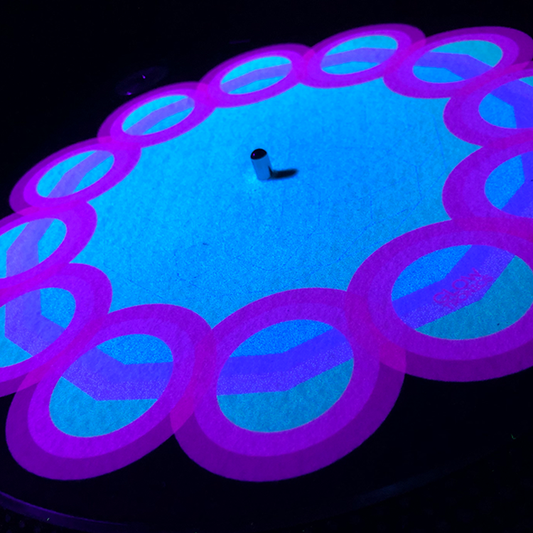 Slipmat - Sacred Orbs UV/ Blacklight (par de tapetes)
