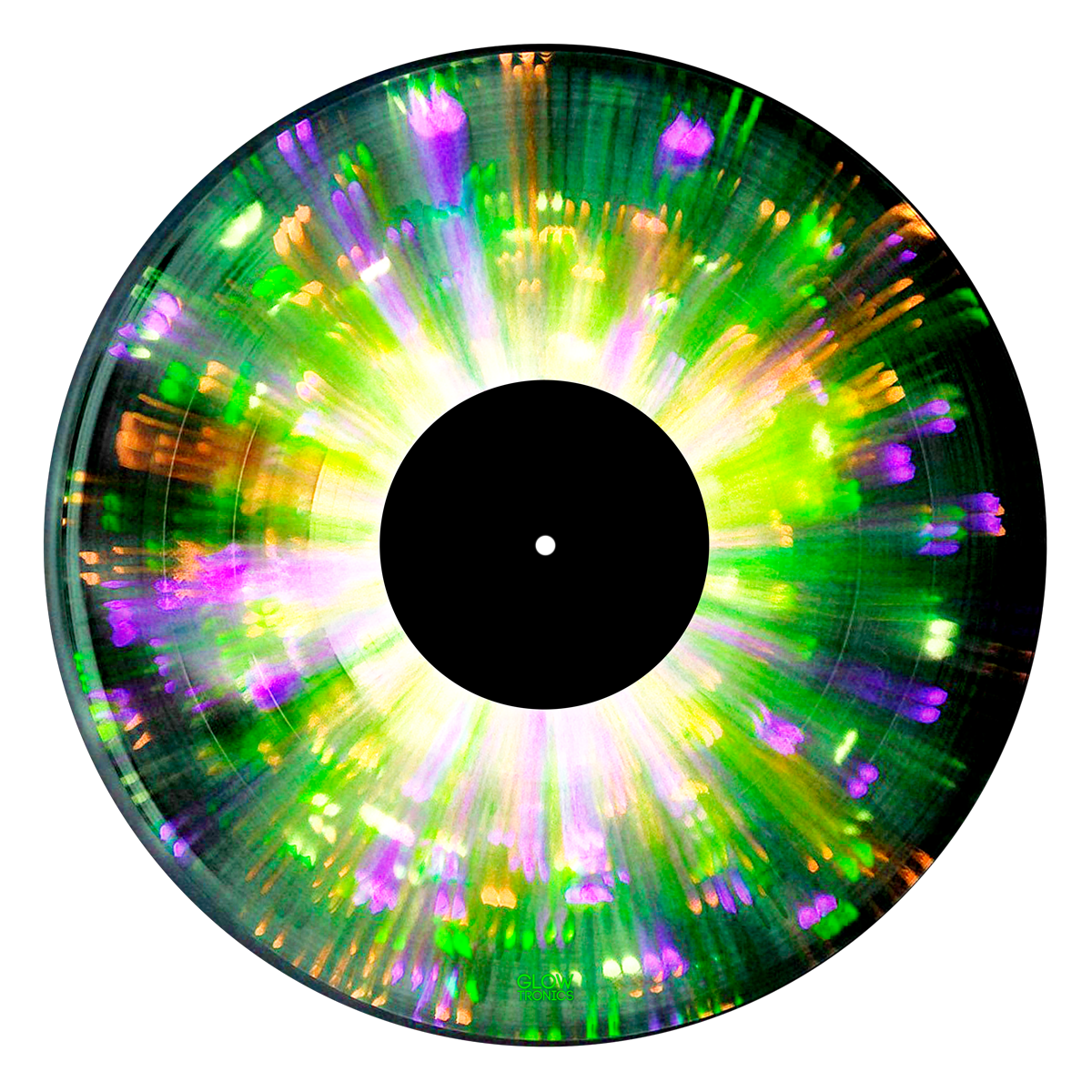 Slipmat - Vinyl Splatter UV/ Blacklight (par de tapetes)