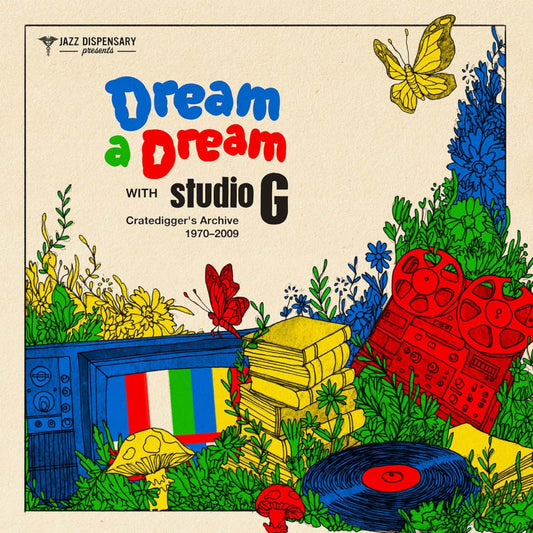 V.A. - Jazz Dispensary Presents: Dream a Dream with Studio G (2xLP, Red Opaque Wax Vinyl)
