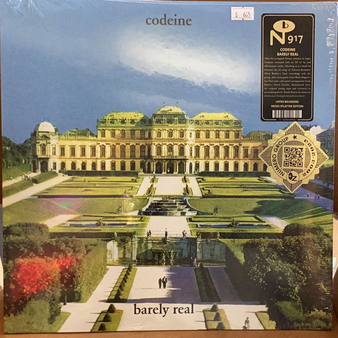 Codeine - Barely Real (Indies Splatter Edition)
