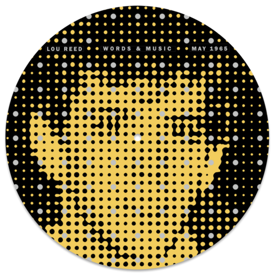Lou Reed - Words & Music Slipmat
