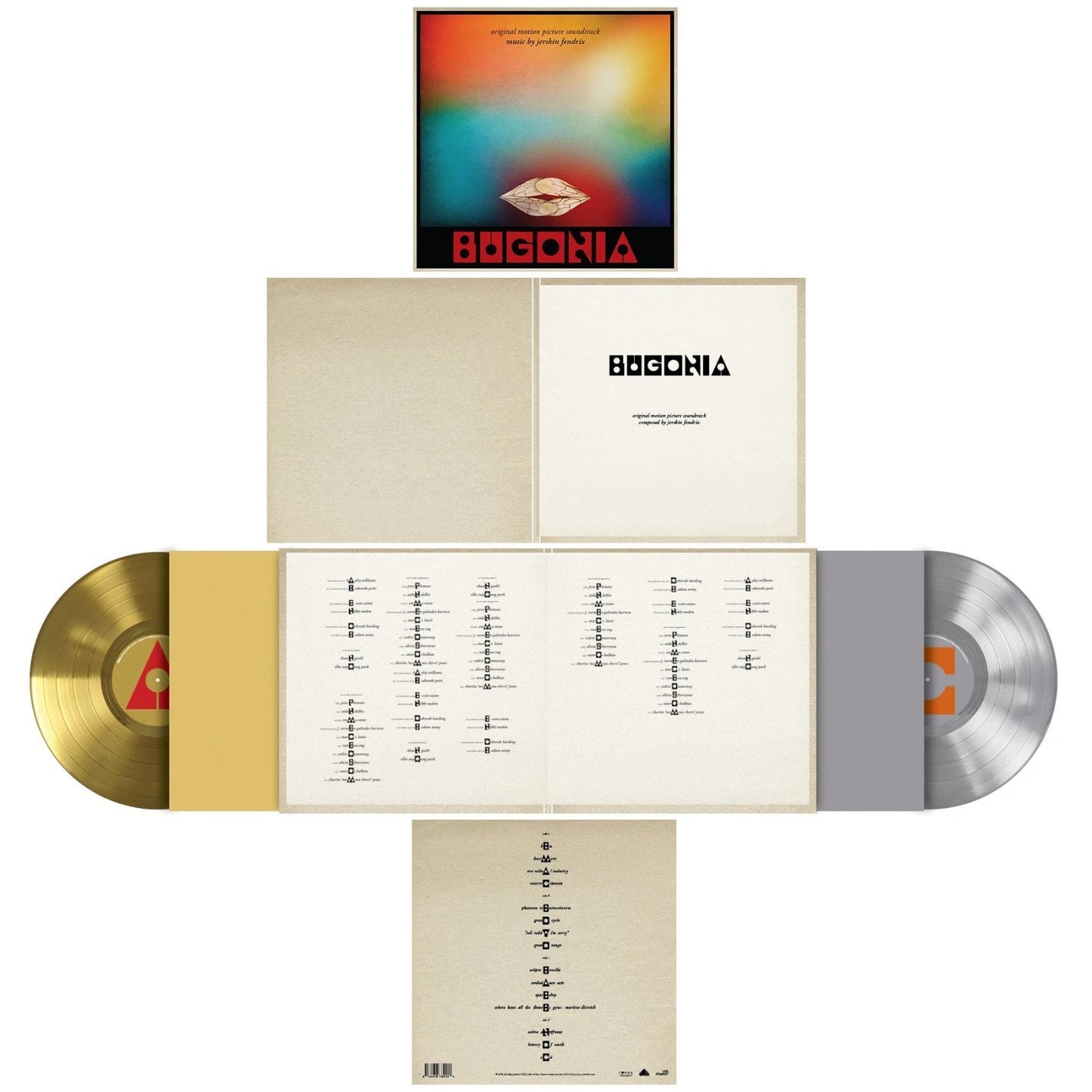 FENDRIX JERSKIN - Bugonia (Original Motion Picture Soundtrack) (2xLP, Metallic Gold & Silver Vinyl)