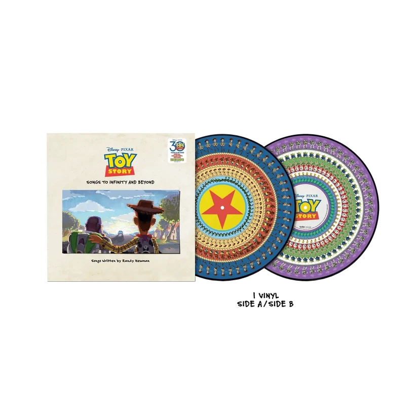 RANDY NEWMAN TOY STORY: SONGS TO INFINITY AND BEYOND (30th LTD. Edition, Zoetrope Picture Disc)
