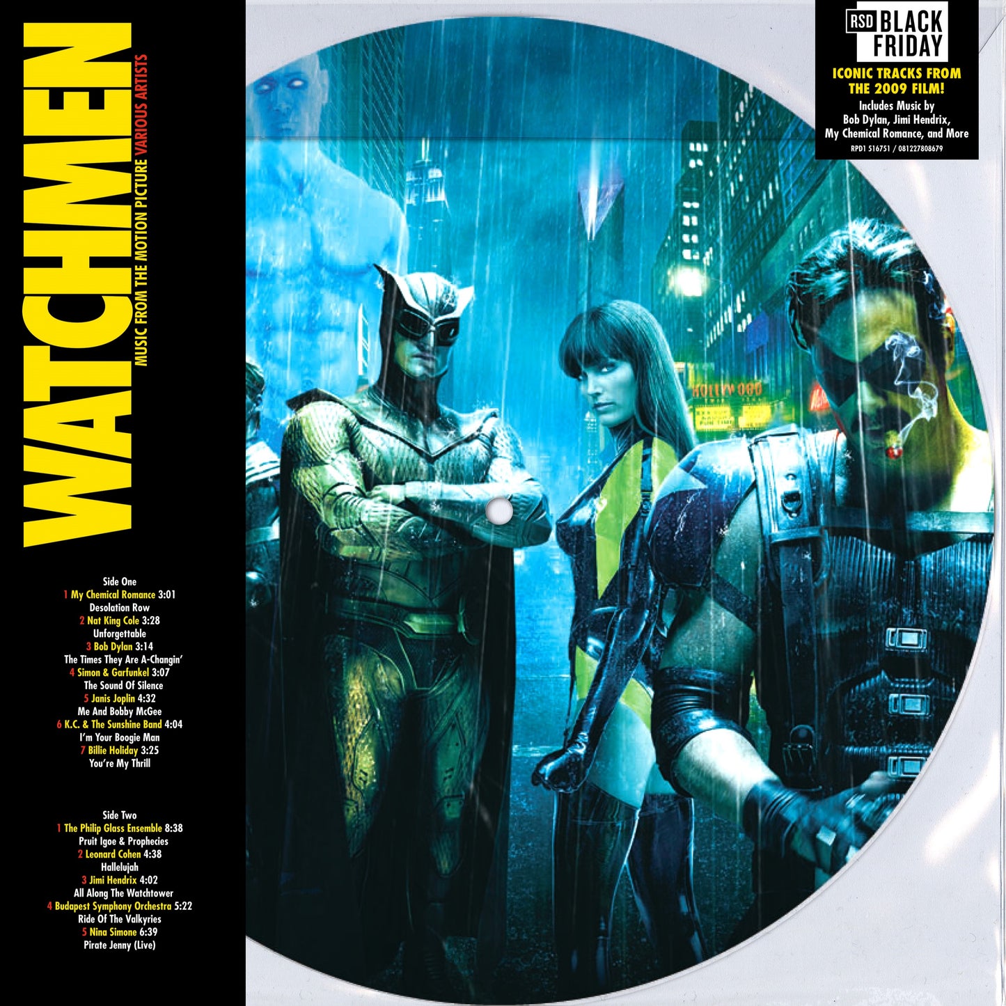 V.A. - WATCHMEN MUSIC FROM DE MOTION PICTURE (PICTURE DISC, RSD)