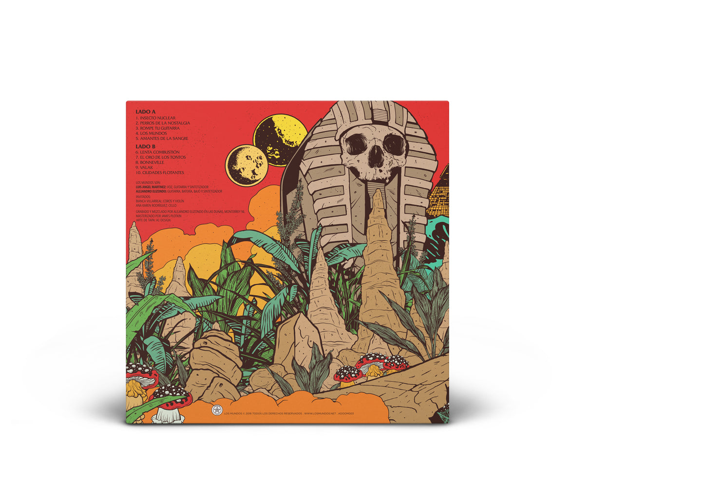 Los Mundos - Ciudades Flotantes Vinil - Salvaje Music Store MEXICO