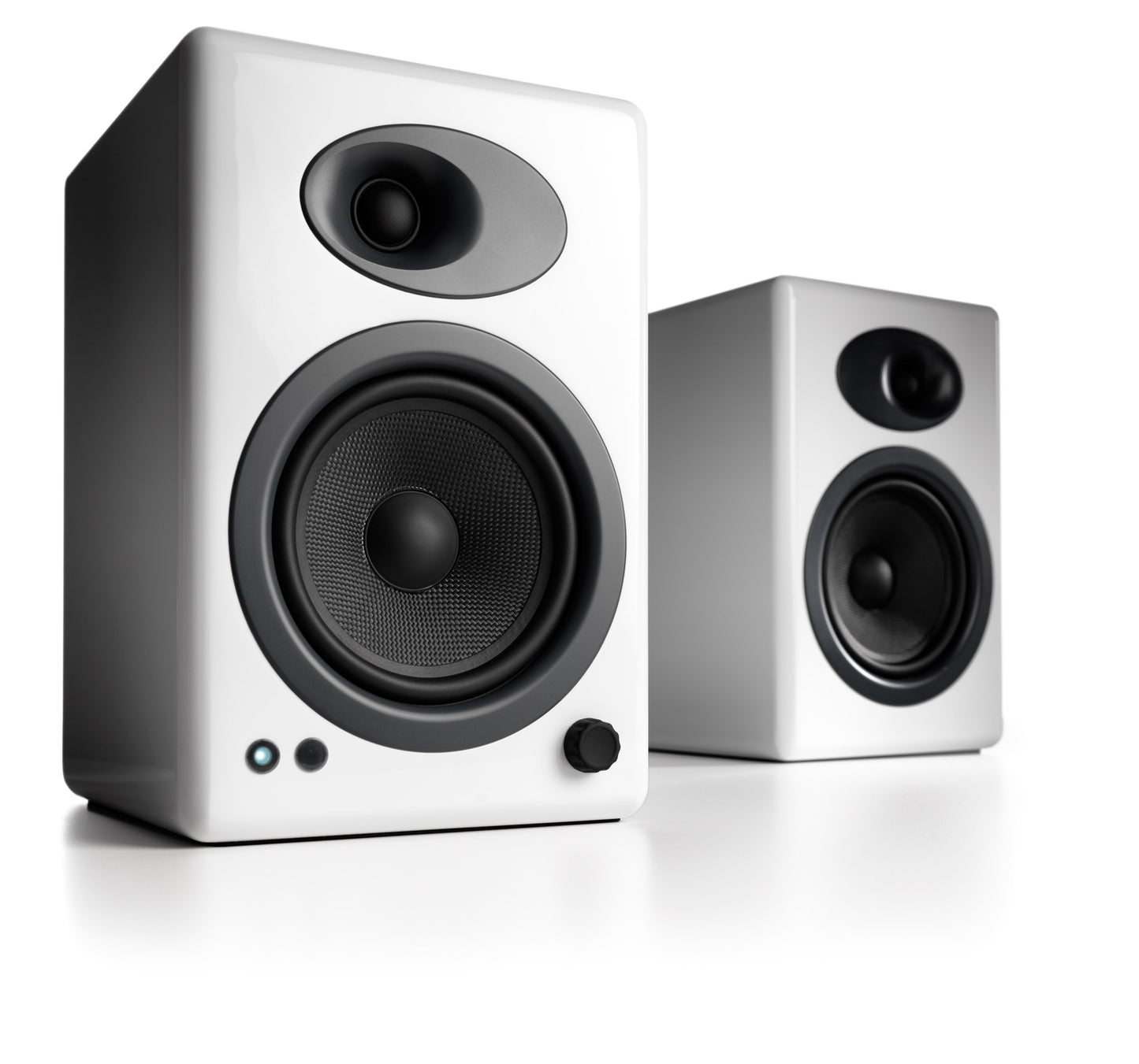 Bocinas Audioengine - A5+ Clásica (Blanco) bocinas - Salvaje Music Store MEXICO