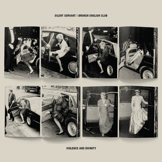 Silent Servant / Broken English Club - Split EP (black inside milky clear vinyl) Vinil - Salvaje Music Store MEXICO