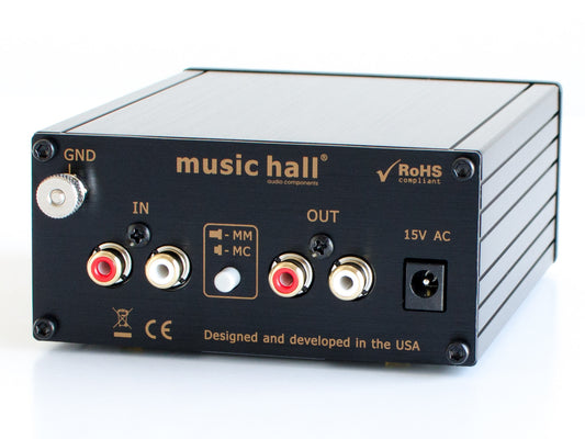 Music Hall Audio - PA1.2 mm/mc phono amp preamp - Salvaje Music Store MEXICO