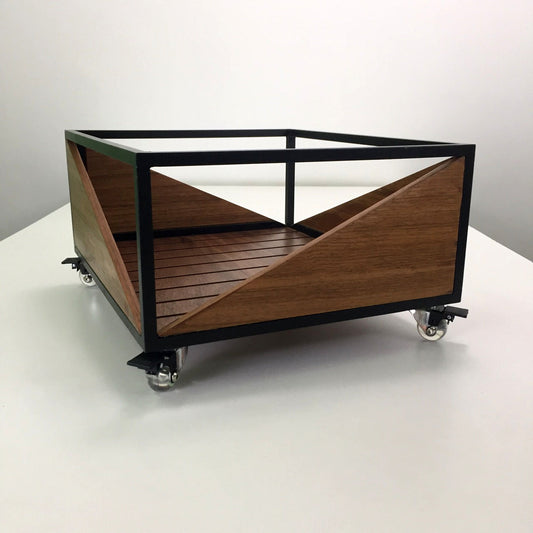 Caja móvil para vinilos - Miss Modular V2 (mueble auxiliar para LPs) caja móvil - Salvaje Music Store MEXICO