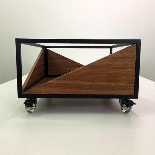 Caja móvil para vinilos - Miss Modular V2 (mueble auxiliar para LPs) caja móvil - Salvaje Music Store MEXICO