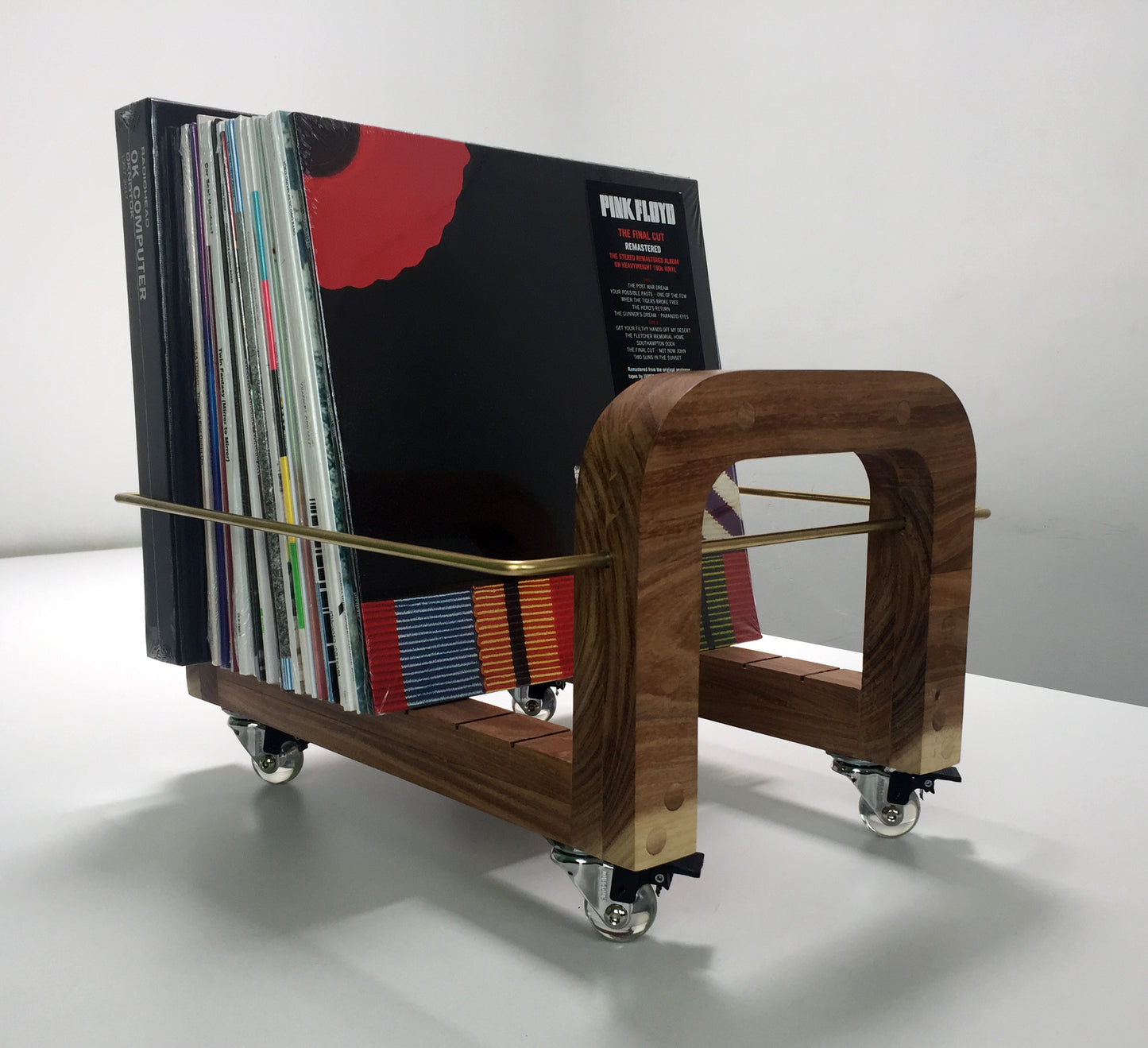 Mueca - Móvil U (Mueble auxiliar para LPs) caja móvil - Salvaje Music Store MEXICO