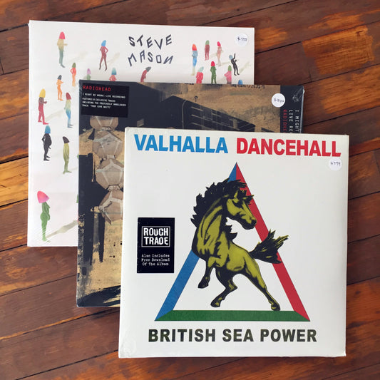 Radiohead, Steve Mason, British Sea Power - Pack 13 Vinil - Salvaje Music Store MEXICO