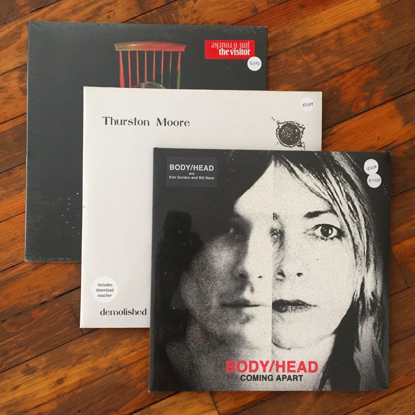 Body/Head, Thurston Moore, Jim O´Rourke - Pack 15 Vinil - Salvaje Music Store MEXICO