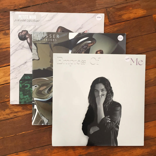 Empress Of, Glasser, Petite Noir - Pack 25 Vinil - Salvaje Music Store MEXICO
