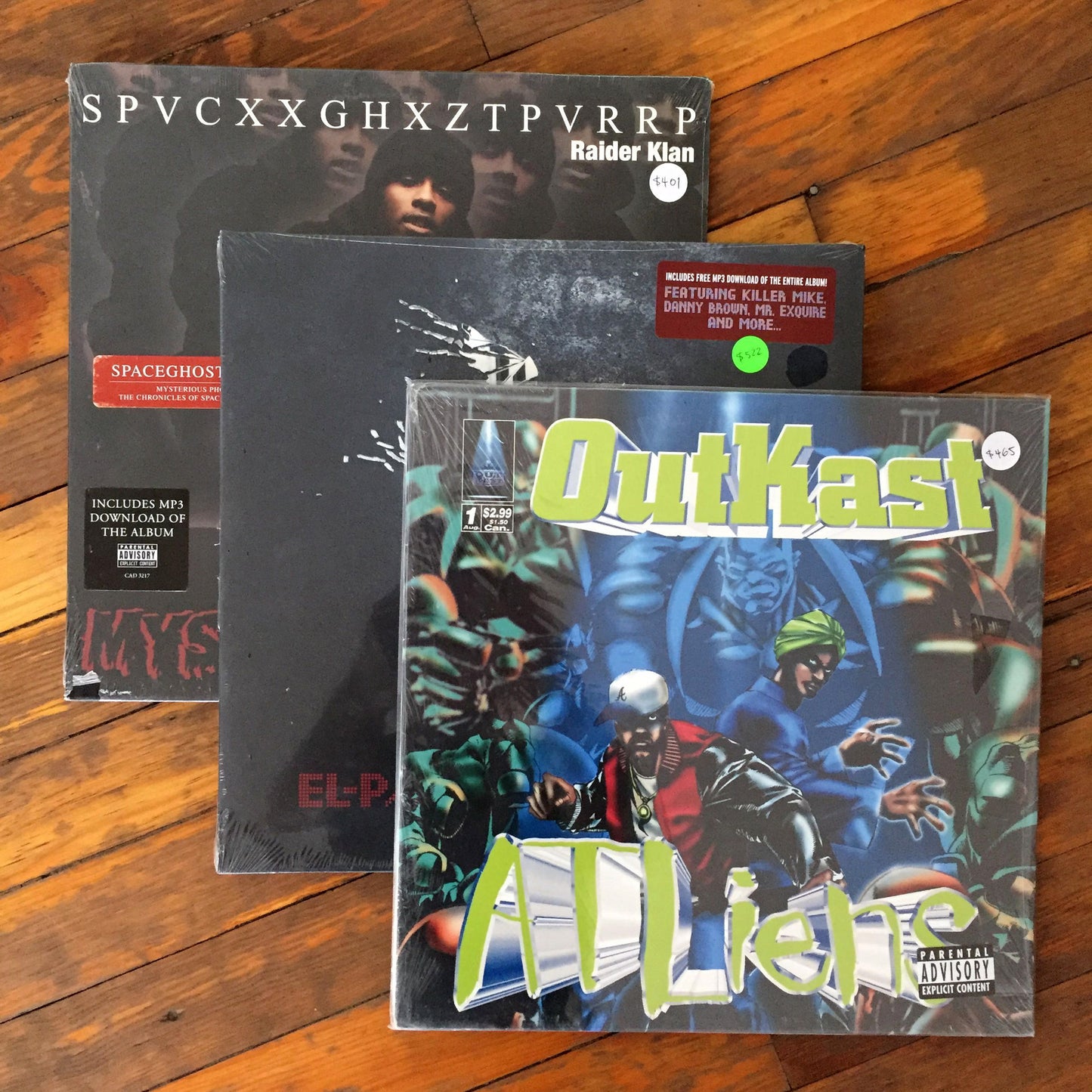 El-P, Outkast, SpaceGhostPurrp - Pack 43 Vinil - Salvaje Music Store MEXICO