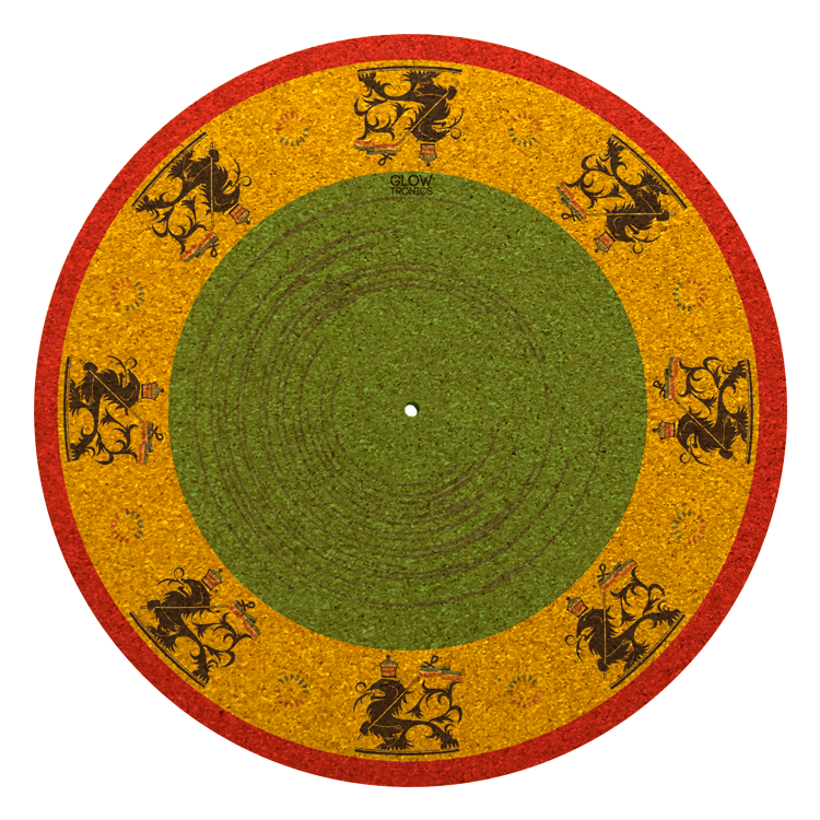 Slipmat - Rasta Lion Cork