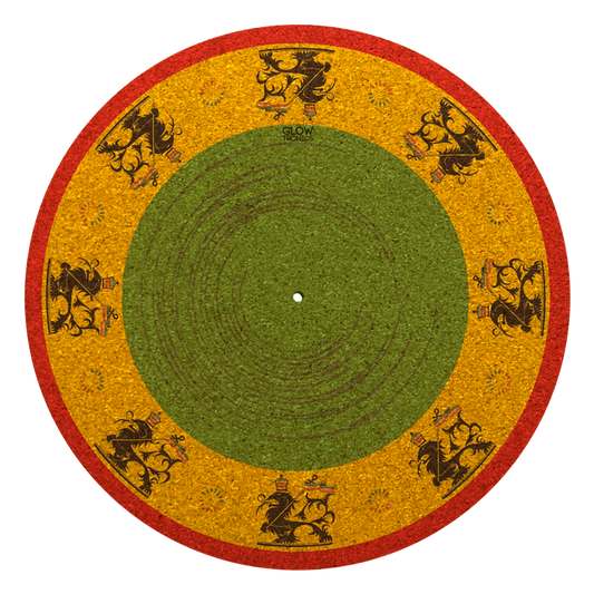 Slipmat - Rasta Lion Cork