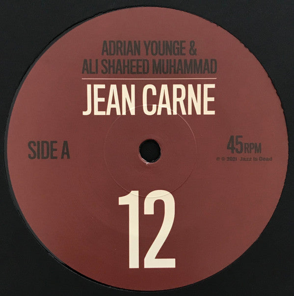 Jean Carne / Adrian Younge & Ali Shaheed Muhammad - Jazz Is Dead 12 (45 rpm)