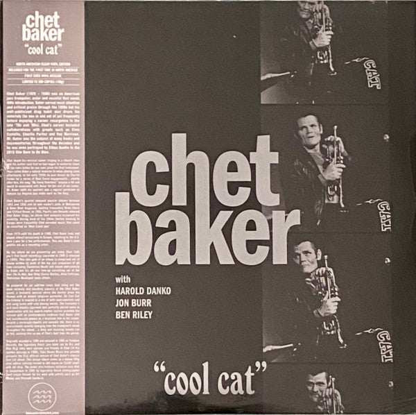Chet Baker - Cool Cat (Clear LP)